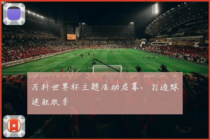 万科世界杯主题活动启幕，打造球迷狂欢季
